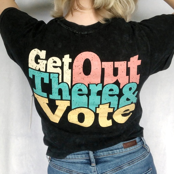 Sale! Vote! NWT Graphic Tee - Picture 5 of 9